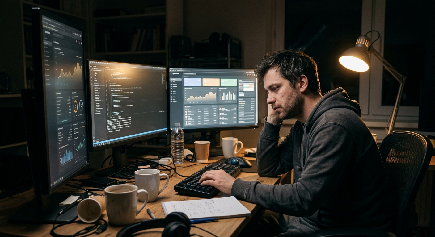 How I Avoid Burnout Running Six Apps Alone (Spoiler: I Don't, Always)