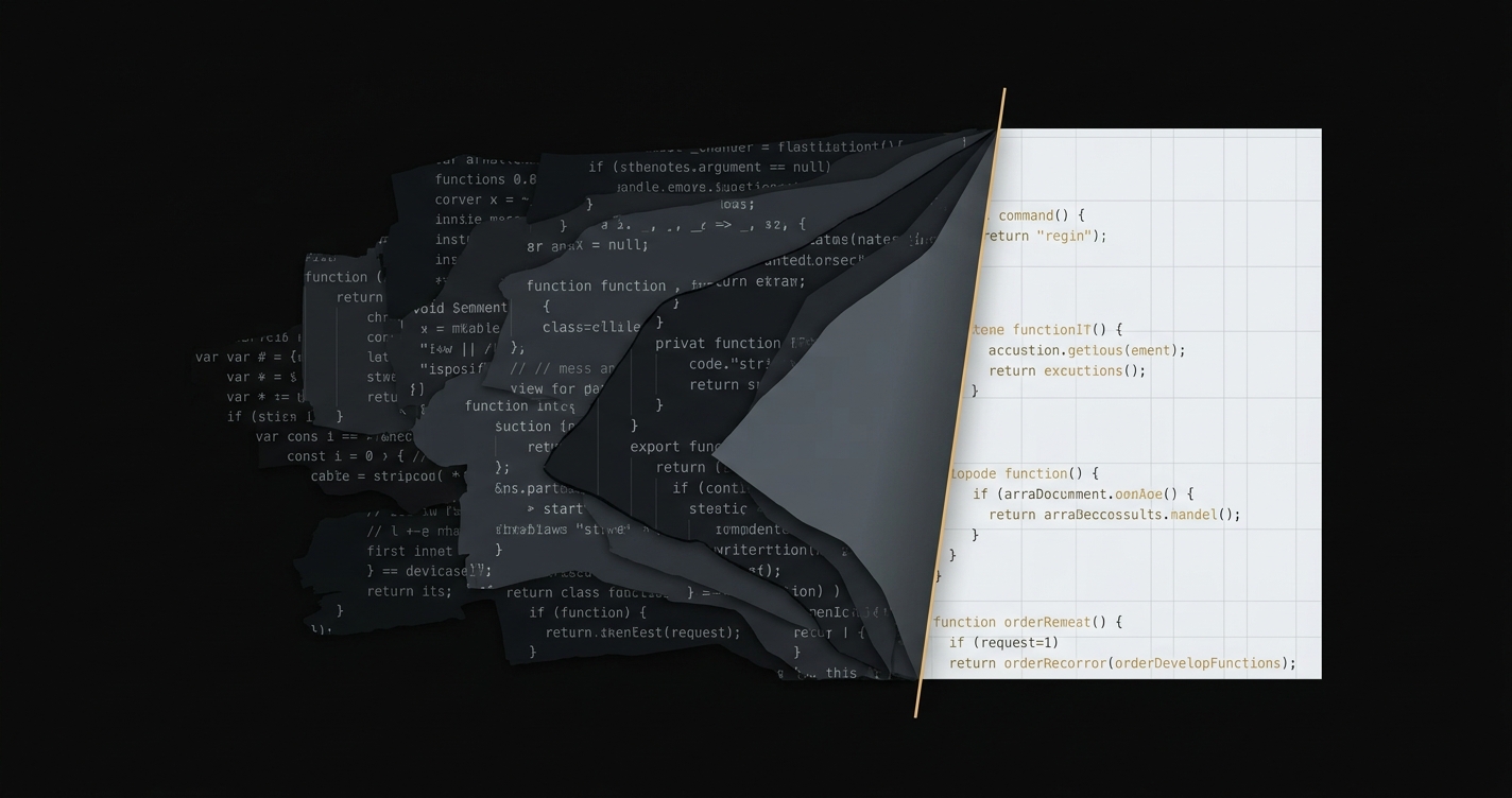 The year I stopped patching and started rebuilding